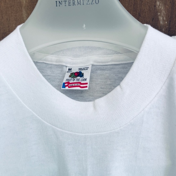 Rare Fruit Of The Loom Vintage Single Stitch Golden Sailboat Jamaica Size M - Picture 5 of 11